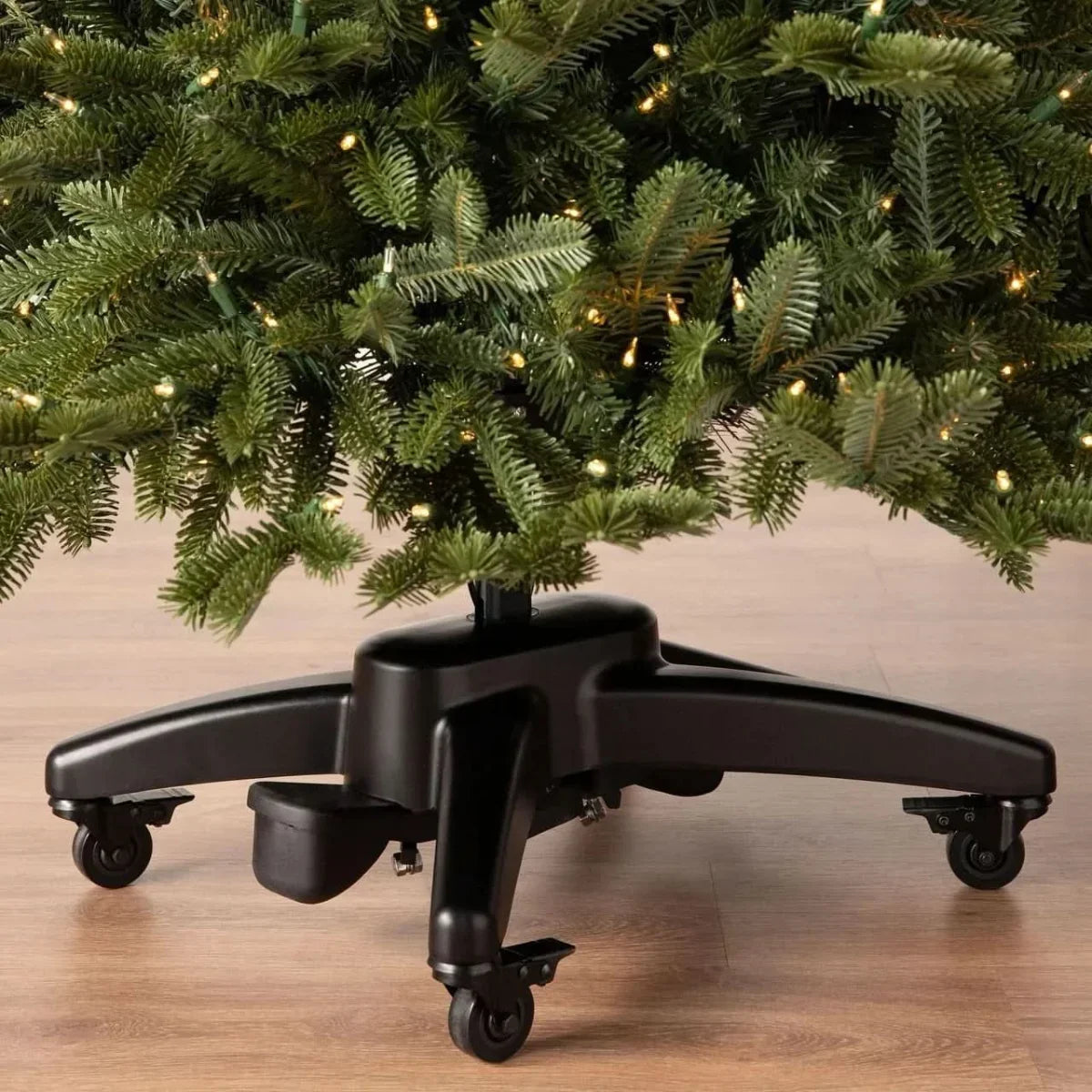 NatalGlow™ - Árvore de Natal Americana com LEDs Embutidos